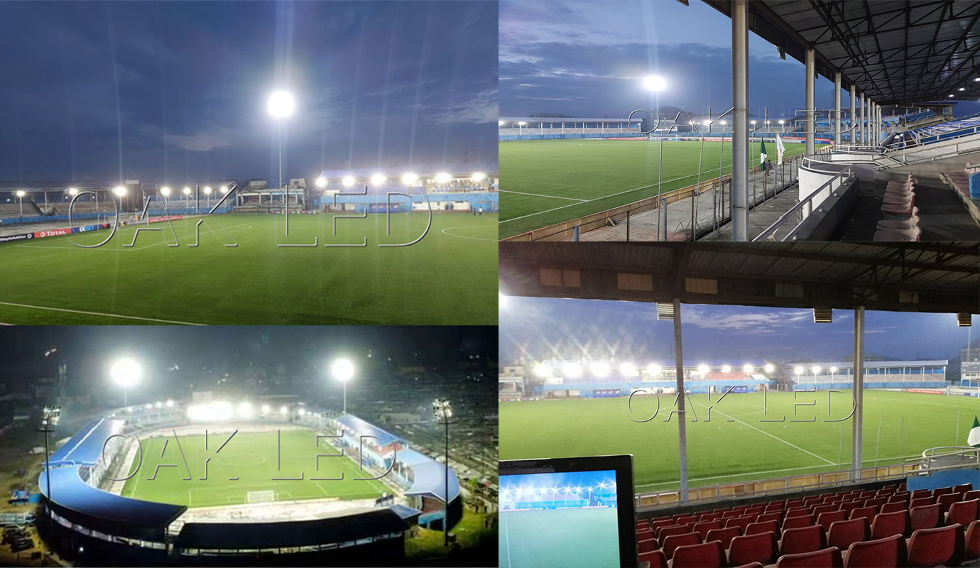 Football stadium lights 