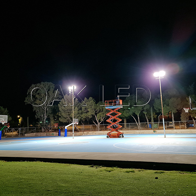 Outdoor Basketball Court Lights